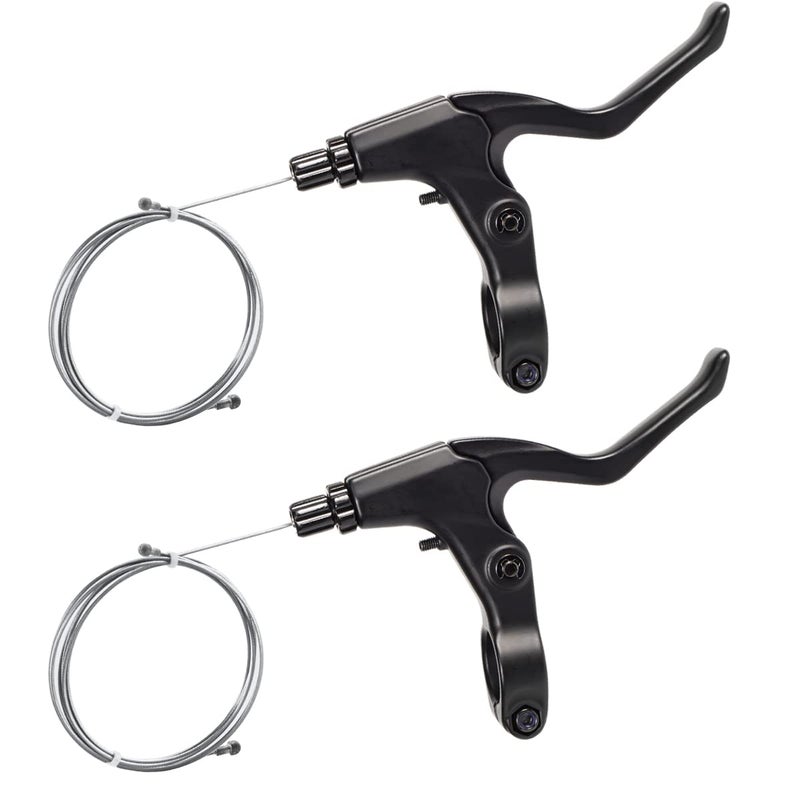 CNC Bicycle Brake Lever, Mountain Bike Handlebar Brake Lever for MTB, Black â€¦ - Image 1